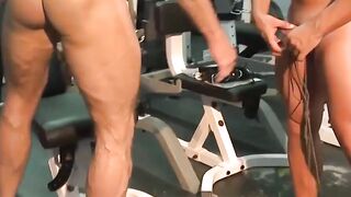 MuscleJockBound.com - Jessie Balboa pumps Colin Steele's shaft to climax