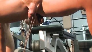 MuscleJockBound.com - Jessie Balboa pumps Colin Steele's shaft to climax