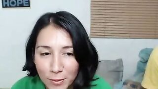 Double Trouble Amateur Fucks Two Guys on Webcam