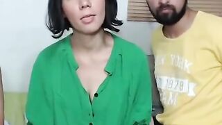 Double Trouble Amateur Fucks Two Guys on Webcam
