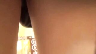 Hidden cam sneaks peek at Japanese babes peachy bums