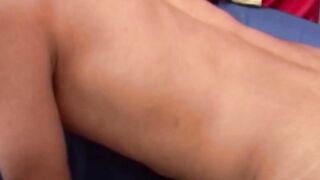 Amateur Latino ass stretched by hung buddy's cock