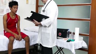 Older man pumps young Asian deep and raw all night