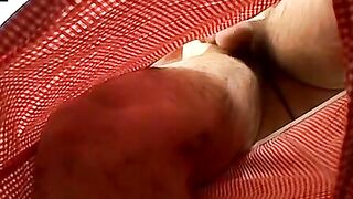 Str8Thugs.com - Skinny straight thug jerks off his big hairy cock and cums with delig