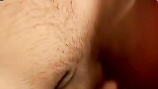 Str8Thugs.com - Skinny straight thug jerks off his big hairy cock and cums with delig