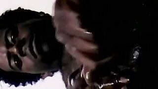 JoeSchmoeXXX.com - Black amateur masturbates his BBC solo and cums with intense pleas