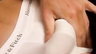 Jeremiah Johnson strokes his hairy dick to a creamy cumshot