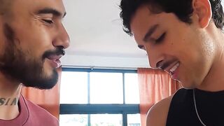 Horny Enrique Mudu and Alberto Chimal fuck relentlessly
