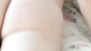 Hairy Mature MILF Masturbates at Home