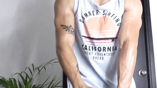 Hot Latino Teen Boy with perfect abs and muscles