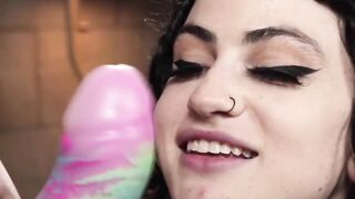 Intense Latex Anal Gaping Strap On Fuck with Keira Croft and Lydia Black