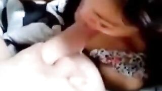 Cuckold Husband Films Girl Sucking Friend's Cock