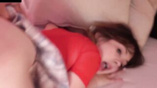 Petite Cherry English enjoys a whole new level of passion
