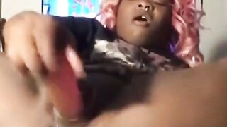 Ebony Amateur Claudia's Loud Orgasm Hoe 2