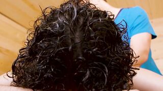 Adele Sins releases stress and cum in sauna with Enzo Muller