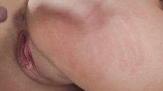 My hard dick slides deep into stepsis Lily Adams tight pussy