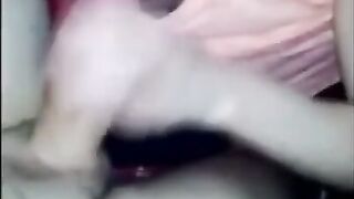 Aussie Amateur Blonde Babe POV Blowjob and Cum Swallow