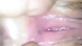 Korean Pussy Close-Up Fucked Hard by Her Husband
