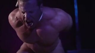 MuscleJockBound.com - Dire torments Derek Pain with clamps and chains