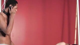 BondageBadBoy.com - Lucas Love feels spank and slap pain from dom