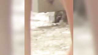 Covert lens catches Japanese vixens pant soaking mishap