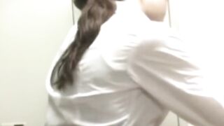Hidden lens films Japanese women and their petite boobs