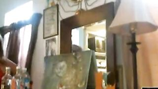 Angel or Demon: Busty Blonde Mom on Webcam
