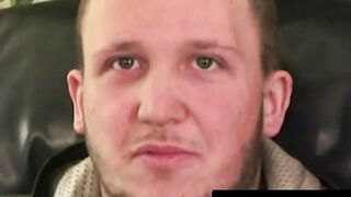Gay amateur loves wanking while we watch him