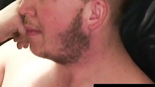 Gay amateur loves wanking while we watch him