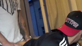 Oscar Wood in relentless threesome with Leon XXl and Dante