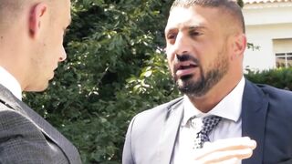 Ripped DILF Marco Napoli reserves his butthole for Damon Hearts dong