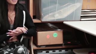 ShopliftersPunished.com - Skinny Latina Katya Rodriguez punished by Wrex Oliver after