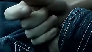 Str8Thugs.com - Skinny straight thug jerks off in the car and at home with eager exci