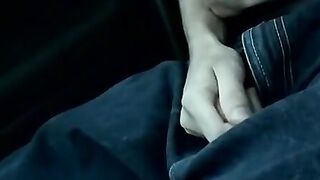 Str8Thugs.com - Skinny straight thug jerks off in the car and at home with eager exci