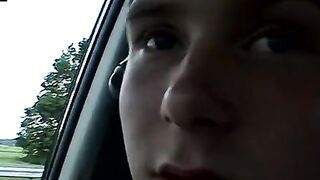 Str8Thugs.com - Skinny straight thug jerks off in the car and at home with eager exci