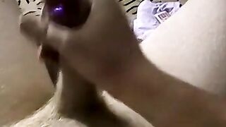 JoeSchmoeXXX.com - Blond amateur jerks off and cums in mature gay's mouth with deligh