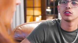 Needy and cock starved stepmom Sophia Locke drains stepsons juicy meat