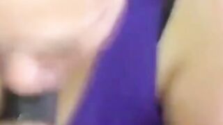 Latina Amateur Sucks Off a Huge BBC