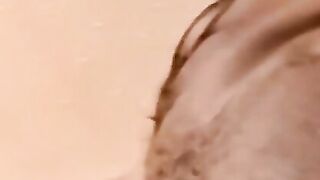 Young amateur moans as hand milks his leaking dick