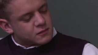Ian Levine and Josh Stone spit then penetrate hard