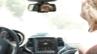This hot and horny TS gives me handjob while riding