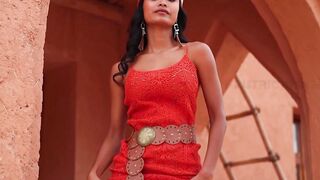 Cowgirl Putri Cinta is Showing Off Her Small Vagina Outdoors The Cabin