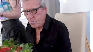 Messy Bi Lunch Part 1 At Lets Go Bi