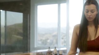 Bella Rolland and Avery Black feast on Seth Gambleâs cock