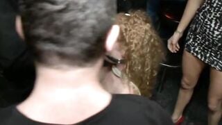 Audrey Hollander Fisted And Triple Penetrated In Wild Public Bar Gangbang
