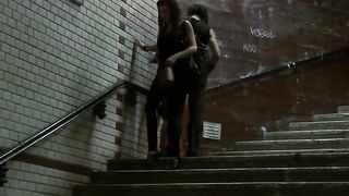 Public Street BDSM Bondage Adventure with Sexy Latina Beauty - Tina Martini