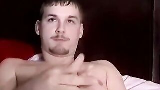 JoeSchmoeXXX.com - Young amateur jerks off and fills fat mature man's mouth with hot