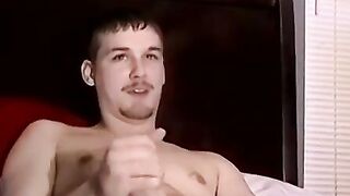 JoeSchmoeXXX.com - Young amateur jerks off and fills fat mature man's mouth with hot