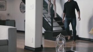 TS Aubrey Kate forgets earring but finds Dillon Diazs dick