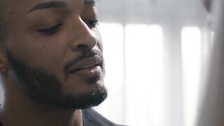 TS Aubrey Kate forgets earring but finds Dillon Diazs dick
